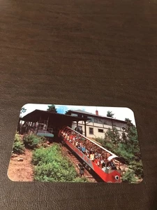 POSTED POSTCARD - UPPER STATION MT. MANITOU INCLINE - MANITOU SPRINGS, COLORADO - Picture 1 of 2