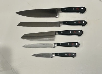 Классический набор из 5 ножей шеф-повара WÜSTHOF - Изображение 1 из 2