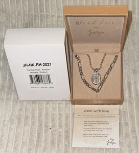 JACLYN ROXANNE The Dual Chain Necklace Silver Rhodium Jaclyn Hill (DISCONTINUED) - Picture 1 of 7