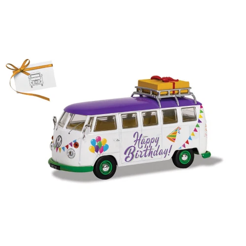 Corgi VW Camper Happy Birthday 1 43