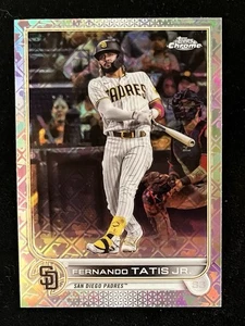 Logofractor Parallel 2022 Topps Chrome Fernando Tatis Jr #100 - San Diego Padres - Imagen 1 de 2