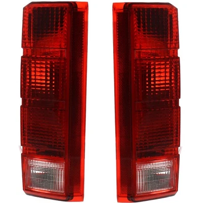 2Pc Tail Light Set For 1980-1986 Ford F-150 F-250 F-350 Bronco 80-83 F-100 - Image 1 of 4