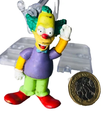 Action Figure Toy The Simpsons Krusty The Clown Vintage es - Image 1 of 4