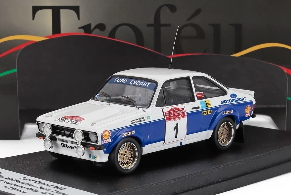 1/43 TROFEU - FORD ENGLAND - ESCORT MKII (night version) N 1 RALLY TFRRIT019 - Immagine 1 di 1