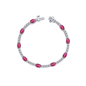BRANDNEU Lafonn Silber Platin gebunden Regal Kissenschliff Armband B0206CRP70 - Bild 1 von 1