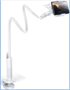 Lamicall Phone Holder Gooseneck Mount Clamp Clip for Desk Bed Extra Extension - Picture 1 of 9