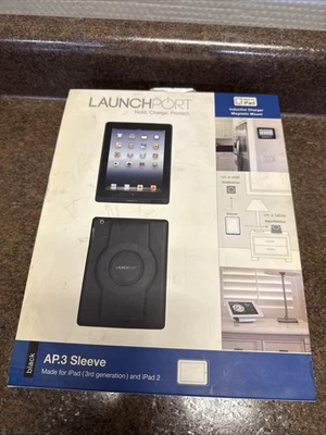 iPort LaunchPort AP.3 Sleeve Black 3rd gen Ipad & Ipad 2 p787 - Image 1 of 4