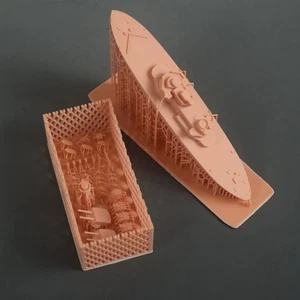 1/700  Finnish Vina Moning Shore-proof Ship Unpainted Kit 3d Printed Unassembled - Picture 1 of 7