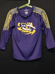Kleinkind Colosseum LSU Tiger lila Langarmshirt Größe 5T - Bild 1 von 10