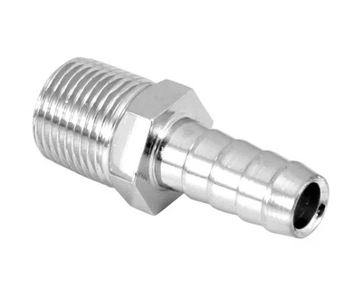 Spectre 5945 Fuel Hose Fitting Chrome - Image 1 of 4