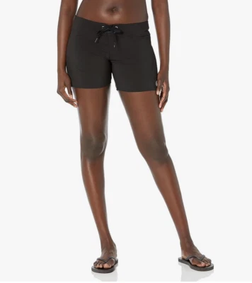 Volcom  Simply Solid 5-Inch Swim Surf Boardshort Black Size 0 3791 - Image 1 of 2