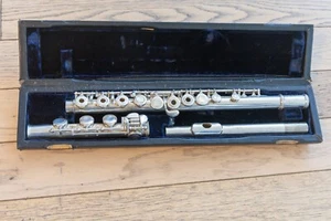 Trevor James Privilege II Flute Open-hole B-foot *for parts or repair - Picture 1 of 9