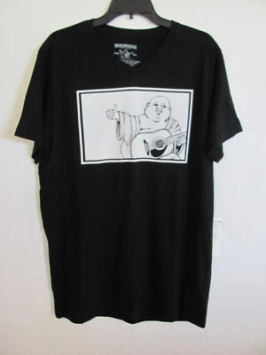 Camiseta True Religion Buddha in the Box - 100% Algodón - Negra - Mujer XL - NUEVA CON ETIQUETAS $62 Foto 1 de 4