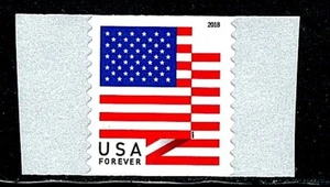 US Mint Single Coil Flags Forever Stamp,Scott#5261 (MNH) - Picture 1 of 1