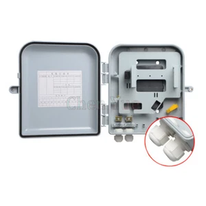 Caja de distribución de fibra óptica divisor de fibra óptica 1x16 ftth 24 núcleos caja de terminación - Imagen 1 de 5