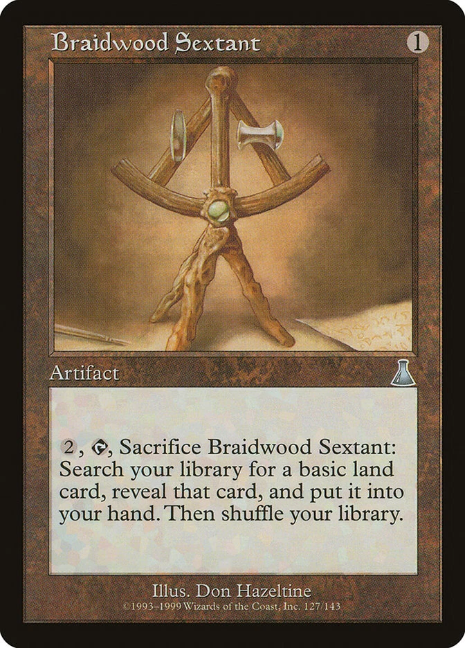 MTG Magic the Gathering Braidwood Sextant (127/143) Urza's Destiny LP - Image 1 of 1