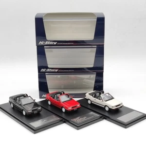 Hi Story 1:43 Mazda Familia Cabriolet 1986 HS265 Resin Model Limited Collection - Foto 1 di 14