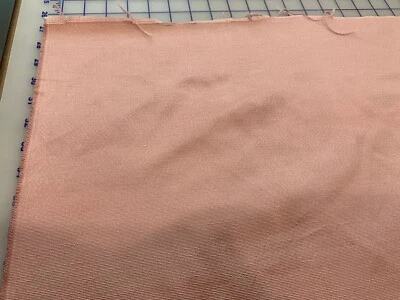 SOLOME PATTERN ROSE DUST COLOR YARDAGE 50" x 4 YARDS NEW BOLT END REMNANT - Image 1 of 4