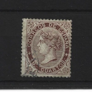 1866 ISABEL II EDIFIL  101 USADO - Imagen 1 de 1