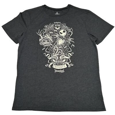 Camisa Titular Pasaporte Parques Disney 25 Años Pesadilla Antes de Navidad Adulto Mediana Foto 1 de 4
