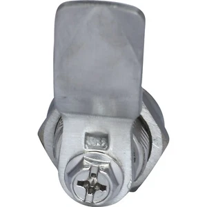 STAINLESS STEEL 1/4 TURN DOOR LOCK WITH 2 BIT KEY - Picture 1 of 5