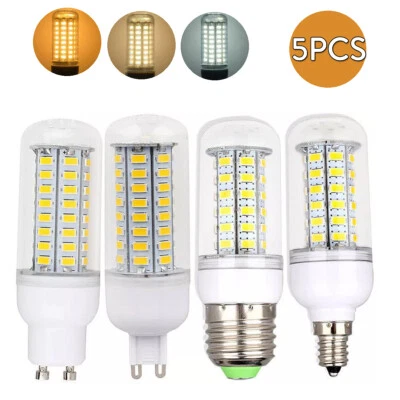 Led Corn Bulbs 360/degree 110v 220v Light 5730smd 24ledss 69leds Clear/pc/shell - Image 1 of 4