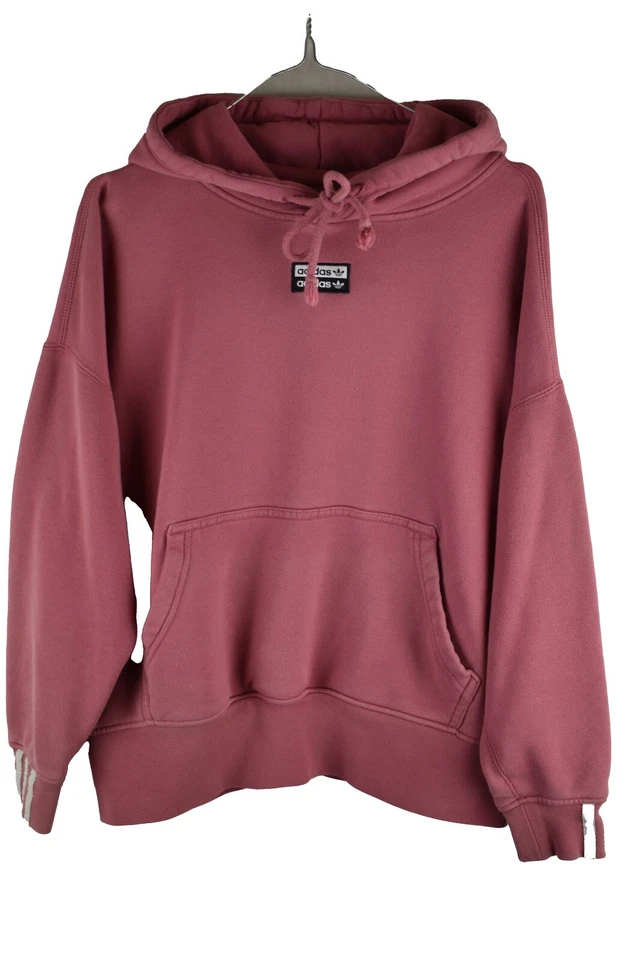 ADIDAS Pink Hoodie size Uk 6 Womens Pullover Sportswear Jumper Casual Outdoors - Image 1 of 4