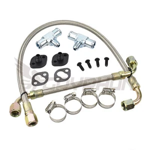 6AN Turbo Water Line Kit for Toyota Hilux LN86 LN106 LN130 2.8L 3L with CT20 - Foto 1 di 2