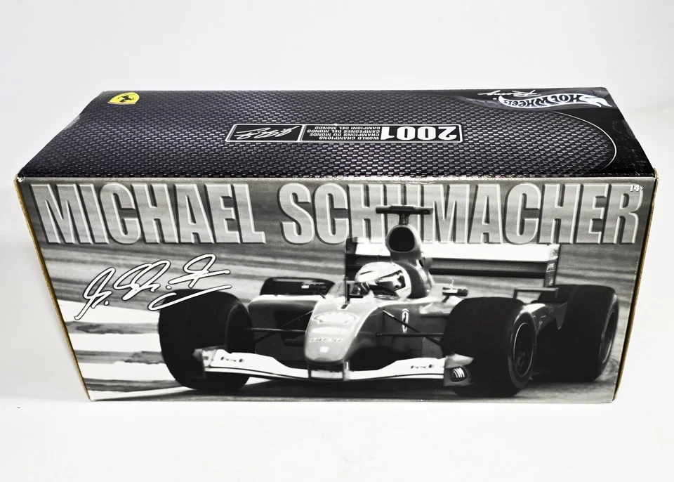 Ferrari F2001 M. Schumacher Fórmula 1 fundido a presión Hot Wheels 1:18 - Nueva caja sellada Foto 1 de 1