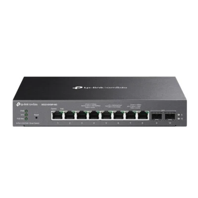 TP-Link SG2210XMP-M2 | Omada 8-Port 2.5Gbps PoE+ Smart Switch | 2* 10GbE SFP+ - Image 1 of 4