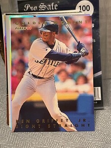 1994 Fleer Golden Moments #4 Ken Griffey Jr. mariners! KF3