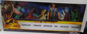 Paquete de 6 figuras básicas de Owen de 12" Jurassic World Dominion y dinosaurios Mattel Jurásico - Imagen 1 de 2