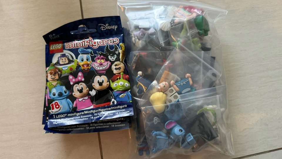 LEGO 71012 Disney Series 1 Collectible Minifigures Complete Set of 18 - Image 1 of 1