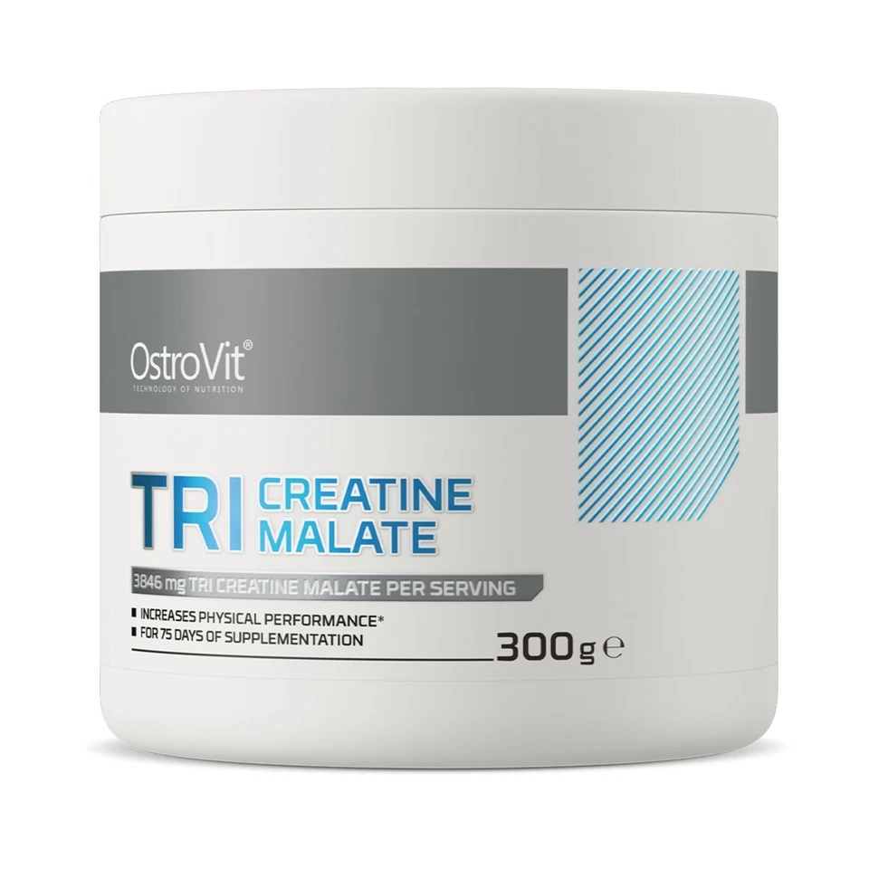 OSTROVIT TRI CREATINE MALATE MUSCLE STRENGTH POWDER 300G NATURAL