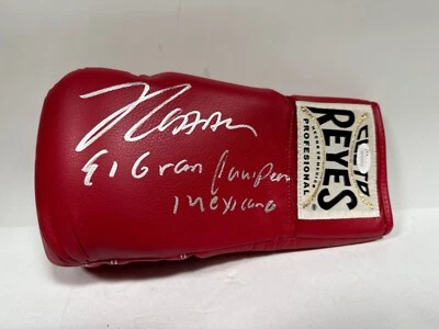 Julio Cesar Chavez Signed Red LH Cleto Reyes Boxing Glove JSA WP569562 - Image 1 of 3