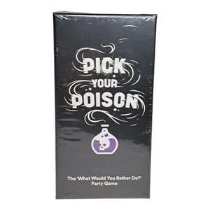 Pick Your Poison Card Game: The “What Would You Rather Do?” Unique Party Game - Picture 1 of 12
