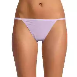 No Boundaries Women's Cotton String Bikini Panties Size X-SMALL Lavender - Picture 1 of 2