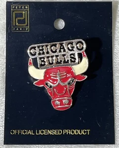 Chicago Bulls Pin Official Licensed NBA Vintage Peter David - Picture 1 of 4