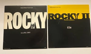 Rocky & Rocky II Soundtrack Lot LP/United Artists 2 Vinyl Lp Lot EX See Picture - Imagen 1 de 19