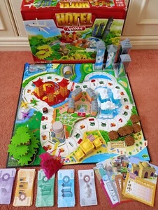 Hotel Tycoon Board Game Become Real Estate Tycoon- COMPLETE - - Picture 1 of 8