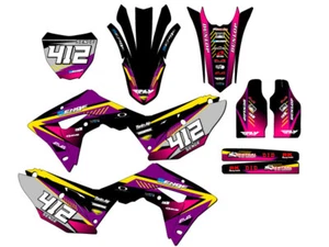 2017-2018 CRF 450 RX SURGE Purple Senge Graphics Kit Compatible with Honda - Picture 1 of 10