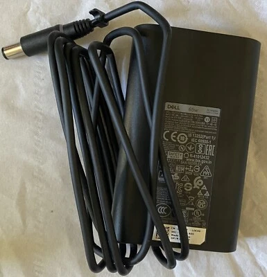 Chargeur Dell Alimentation  65 W  19.5V - 3.34A Modèle : LA65NM130 - Photo 1/2