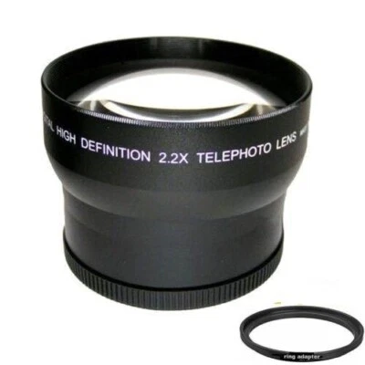 IZONIX PRO 2.2x Telephoto Lens For Olympus Tough TG-7, TG-6, TG-5, TG-4