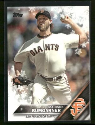 2016 Topps Holiday #HMW42 Madison Bumgarner - Image 1 of 2
