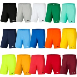 NIKE FOOTBALL SHORTS - NIKE PARK SHORT DRI FIT TRAINING GYM - Picture 1 of 11