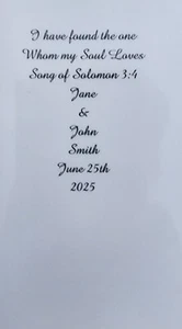 Pack de 10 soportes cuadrados de bolsillo para bodas - Imagen 1 de 5