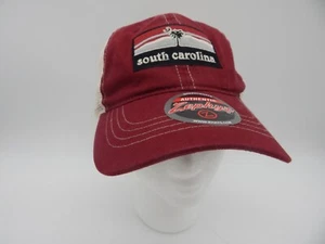 Authentic Zephyr Sate of South Carolina Cap Hat Red / Mesh Adjustable - Picture 1 of 12