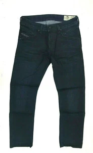 .Diesel BELTHER 087AU REGULAR SLIM-TAPERED Dark Blue Stretch Denim W30 L28 - Picture 1 of 12