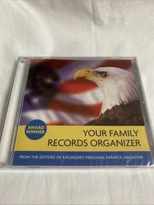Your Family Records Organizer 2006 Kiplinger's Personal Finance CD nuovo sigillato - Foto 1 di 2