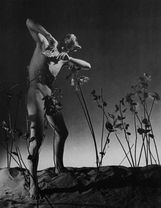 De Colección George Platt Lynes Impresión Mitología Pan Desnudo Masculino Modelo Arte 1936 Mat 14x17 - Imagen 1 de 2